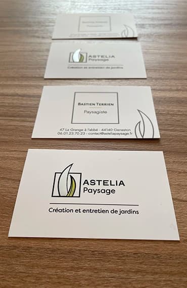 Papeterie du paysagiste Astelia, planche 5