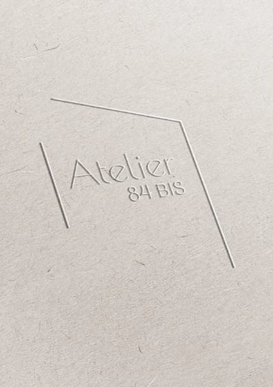 Déclinaison du logo Atelier 84 bis, planche 7