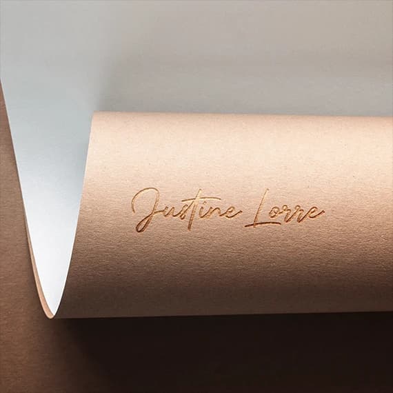 Charte graphique de Justine Lorre, planche 3