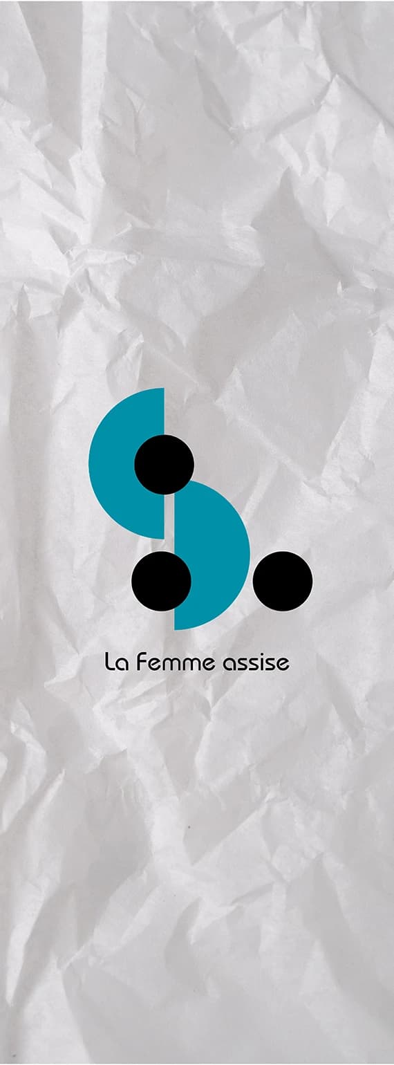 Déclinaison de l’identité La femme assise, planche 6