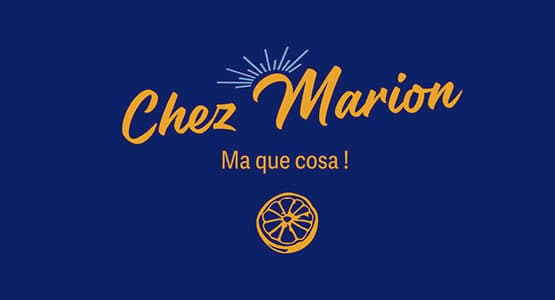 Déclinaison du logo Chez Marion, planche 4