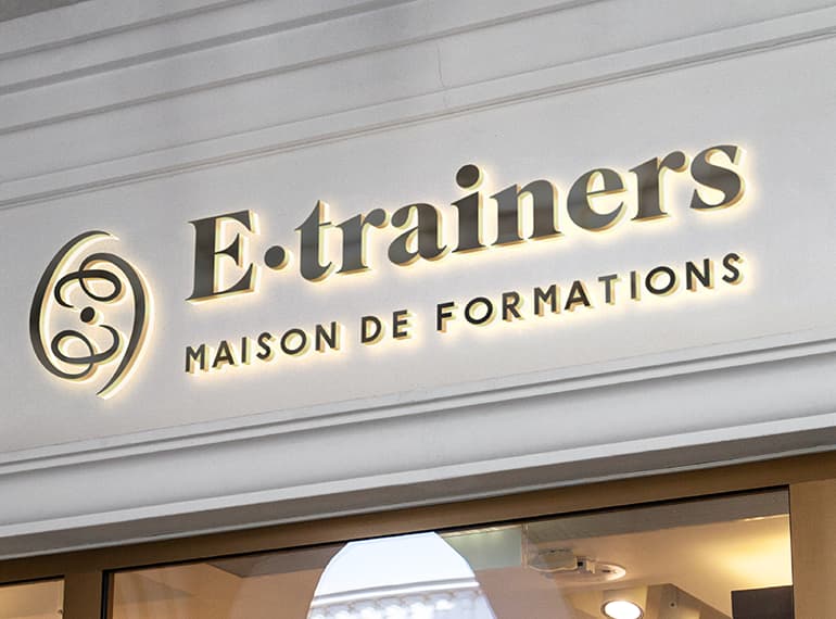 Déclinaison de l’identité Etrainers, planche 3