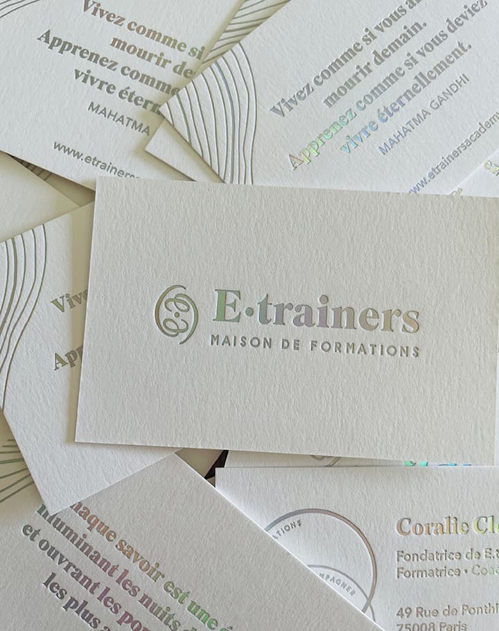 Catalogue et supports Etrainers, planche 6