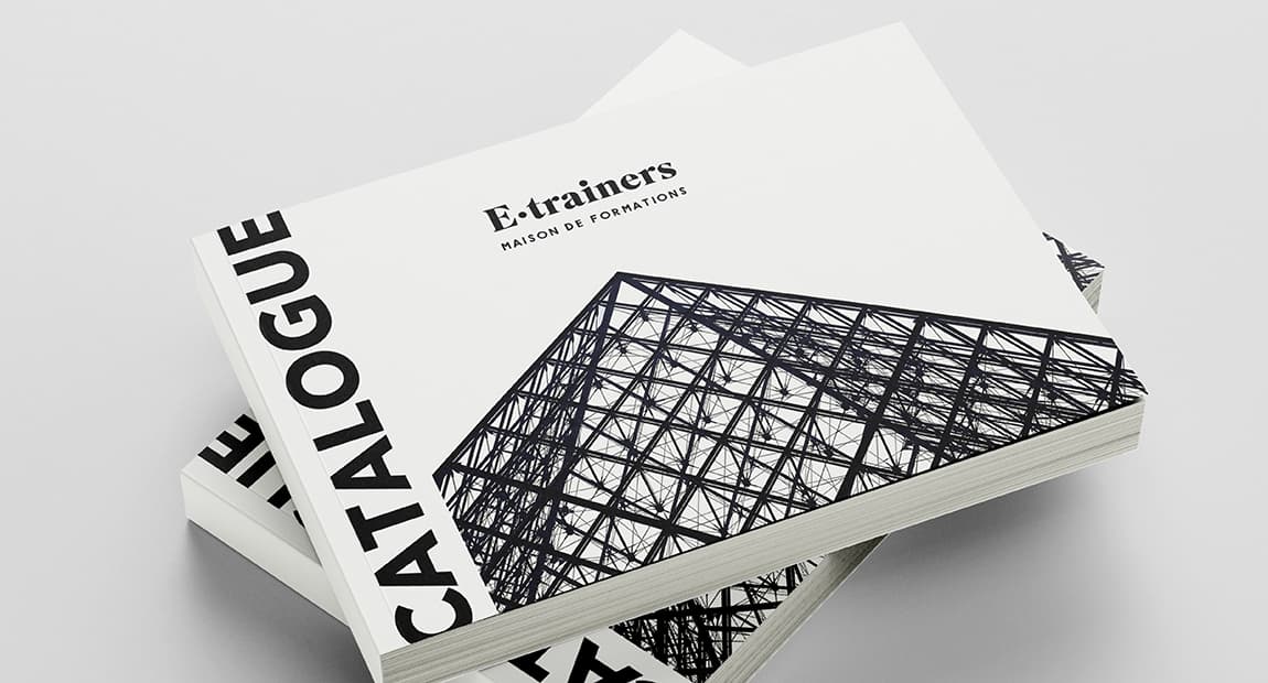 Identité visuelle Etrainers, planche 8