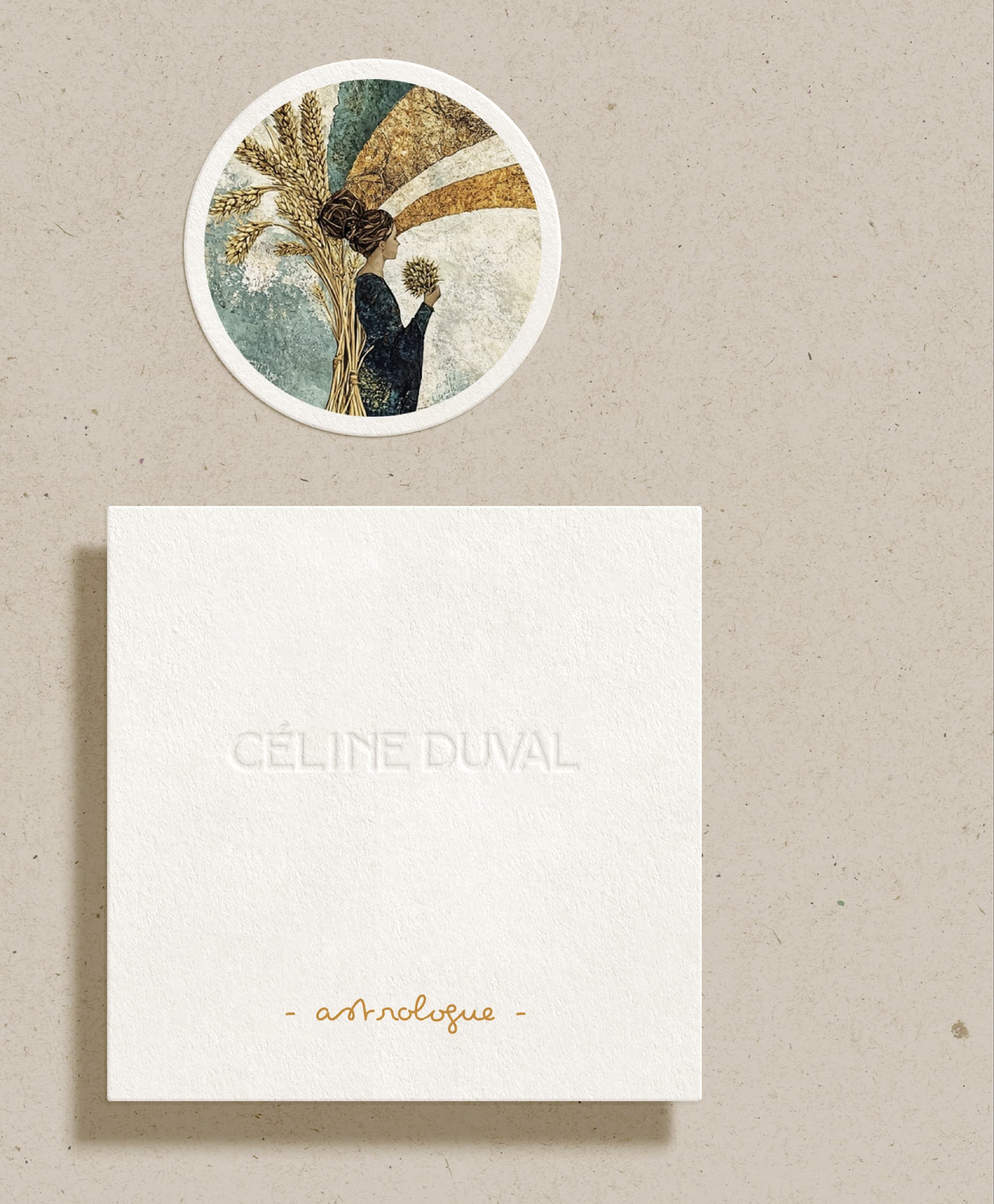 Identité de marque de Céline Duval, planche 8