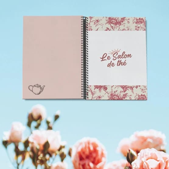 Déclinaison graphique de la marque Chez Marion
