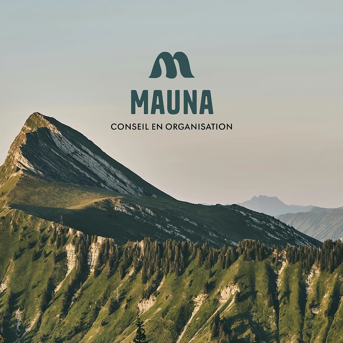 Identité de marque de l’agence Mauna, planche 1