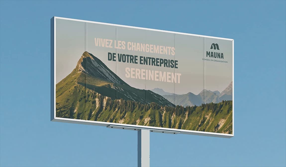 Identité visuelle de l’agence Mauna, planche 7