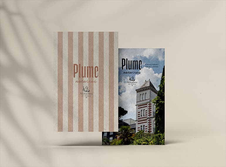 Aperçu de la marque Plume notaires, planche 9