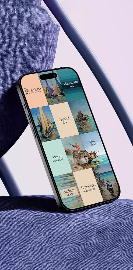 Réseaux sociaux de Rêv ti dodo présentés sur iPhone, planche 3