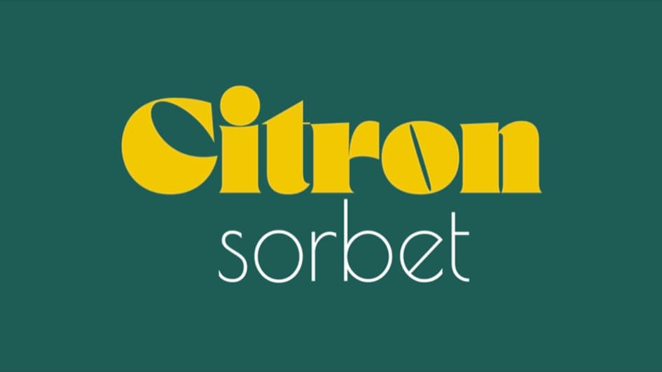 Logo du studio Citron Sorbet, graphiste à nantes