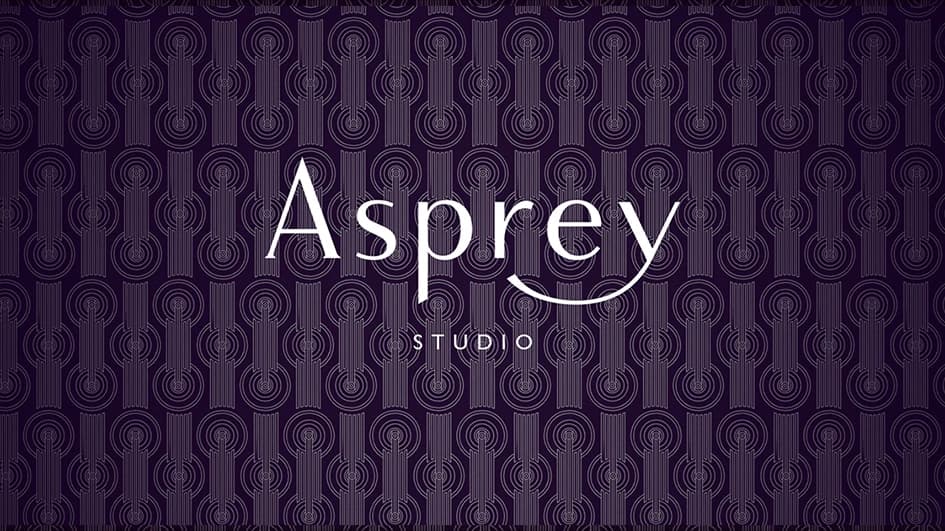 La marque asprey a une magnifique charte graphique violette