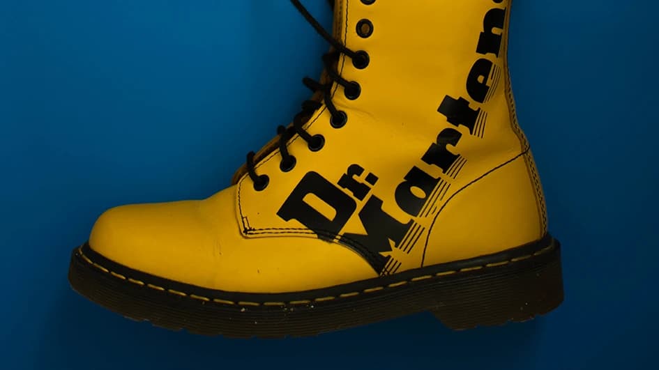 Chaussure jaune