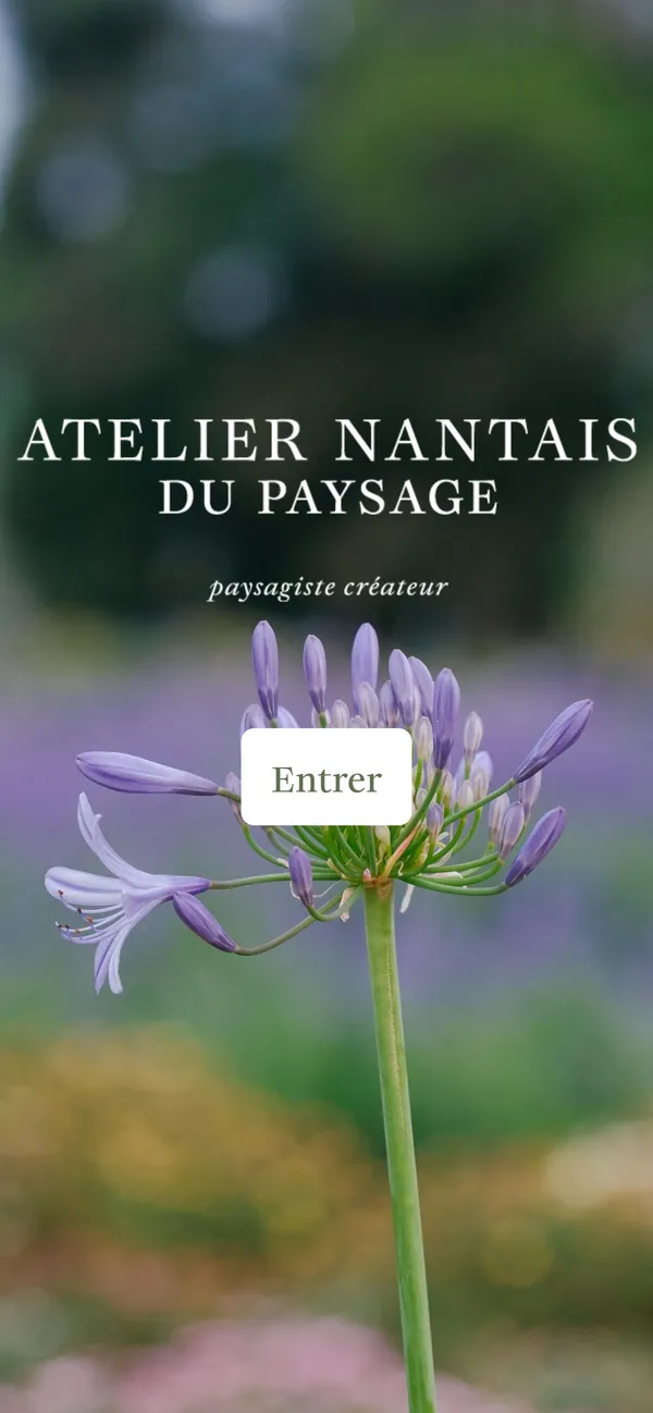 Le site de Atelier nantais du paysage sur téléphone
